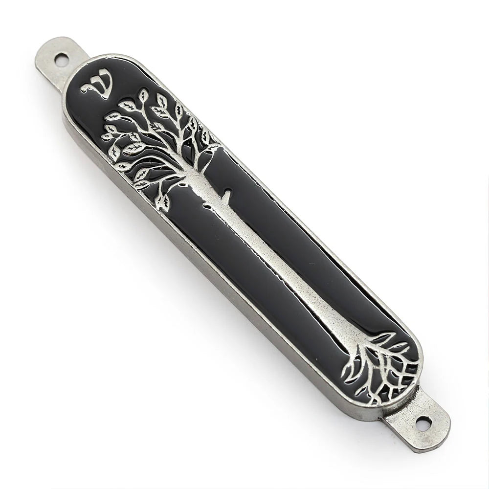 Mezuzah - Tree of Life (Black)