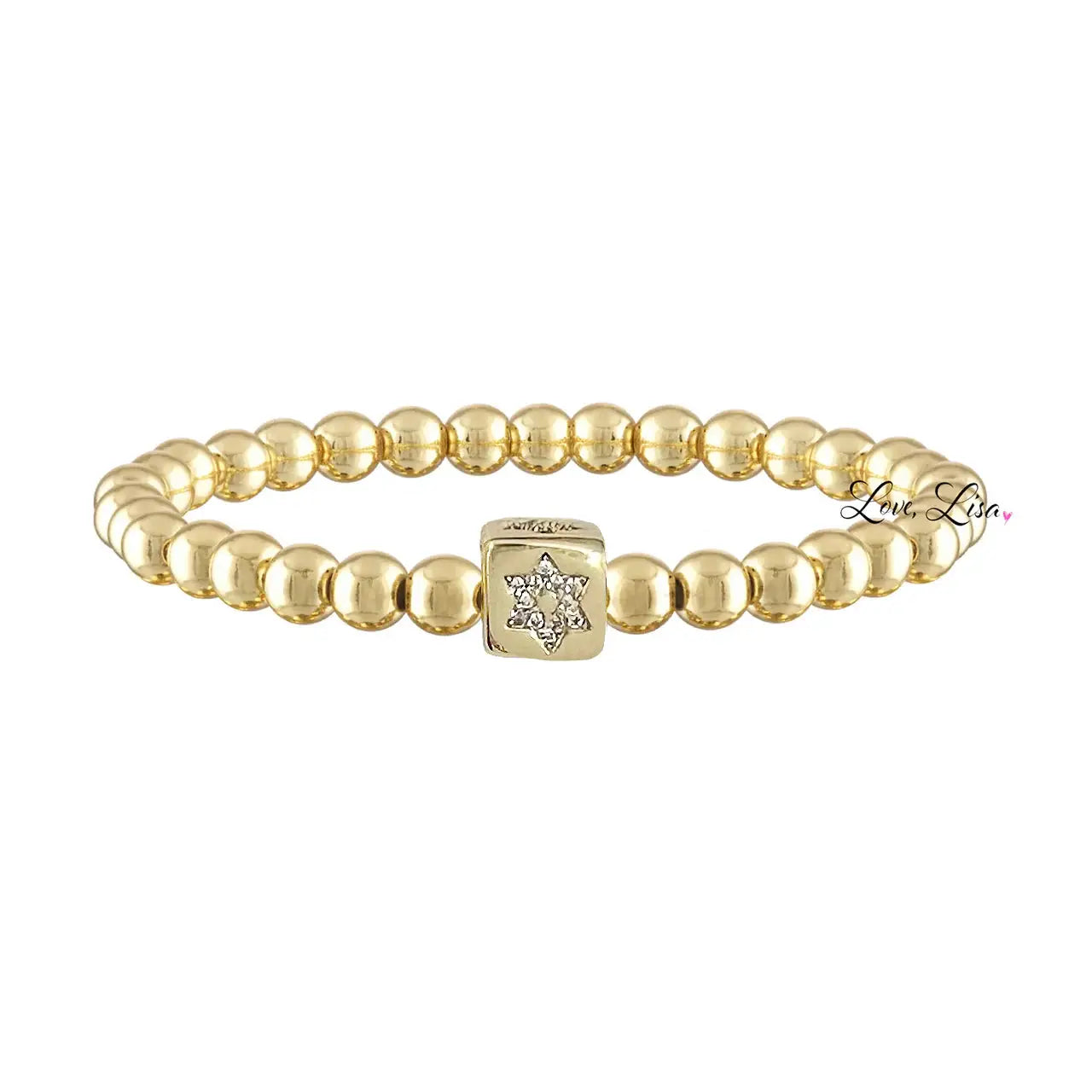 Bracelet - Emily Star of David (Gold)