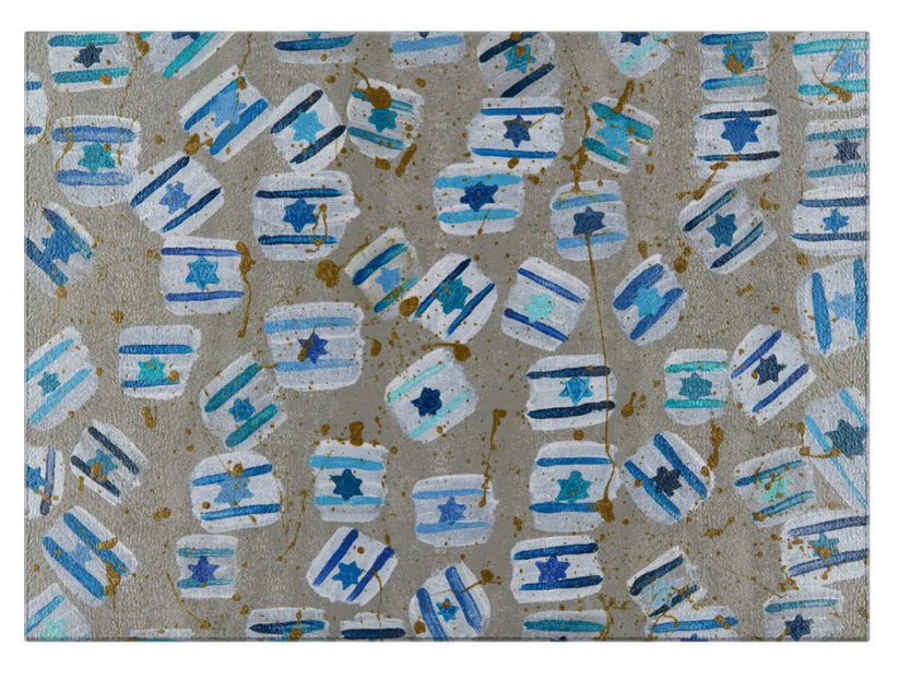 Drip Tray - Israel Flag Gold