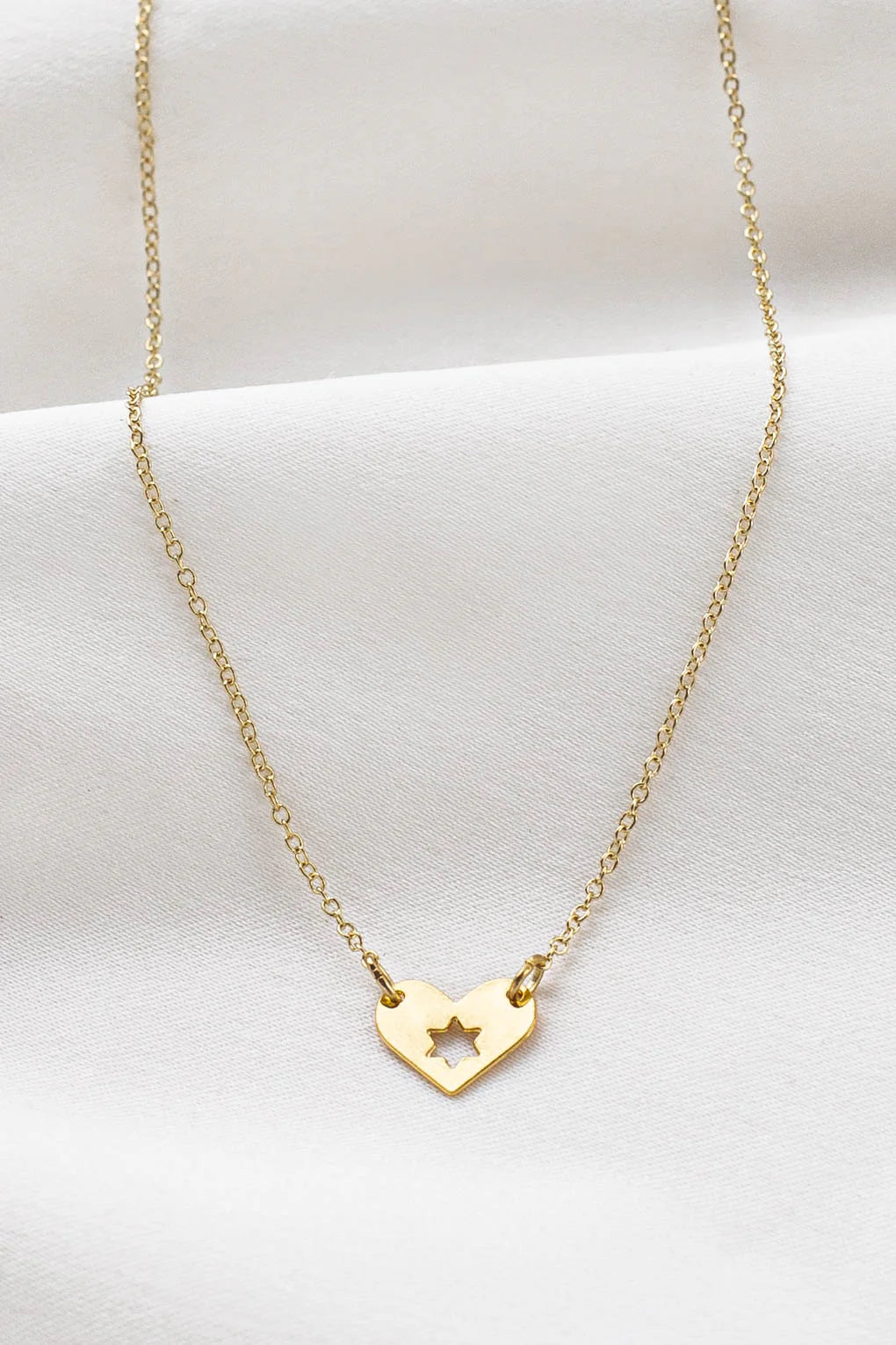 Necklace - Israel at Heart Gold