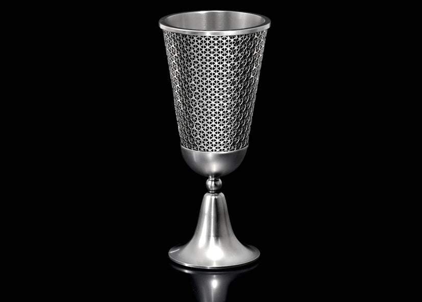 Kiddush Cup - Lexie Black by Metalace