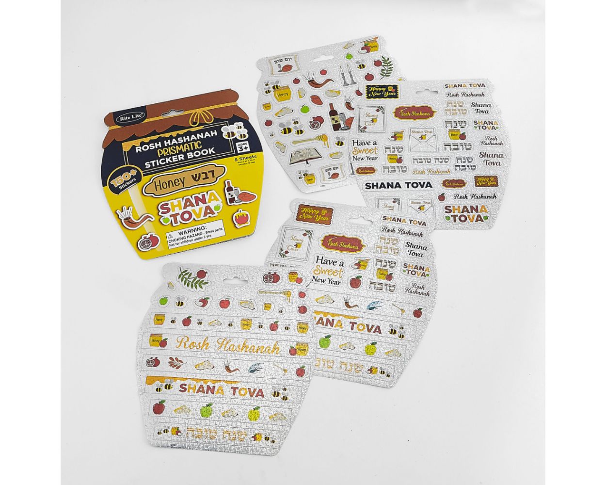 Rosh Hashanah Prismatic Sticker Book