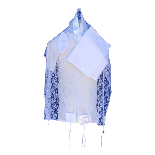 Tallit - White Lace