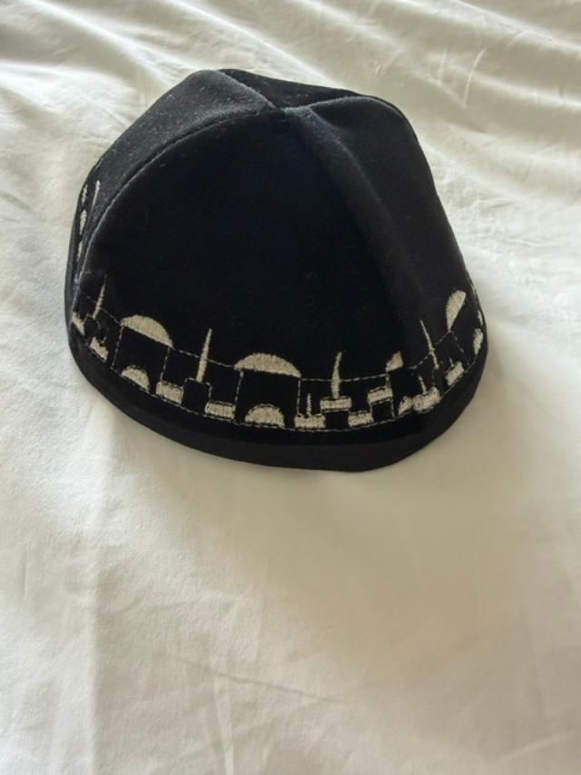 Kippah - black Velvet