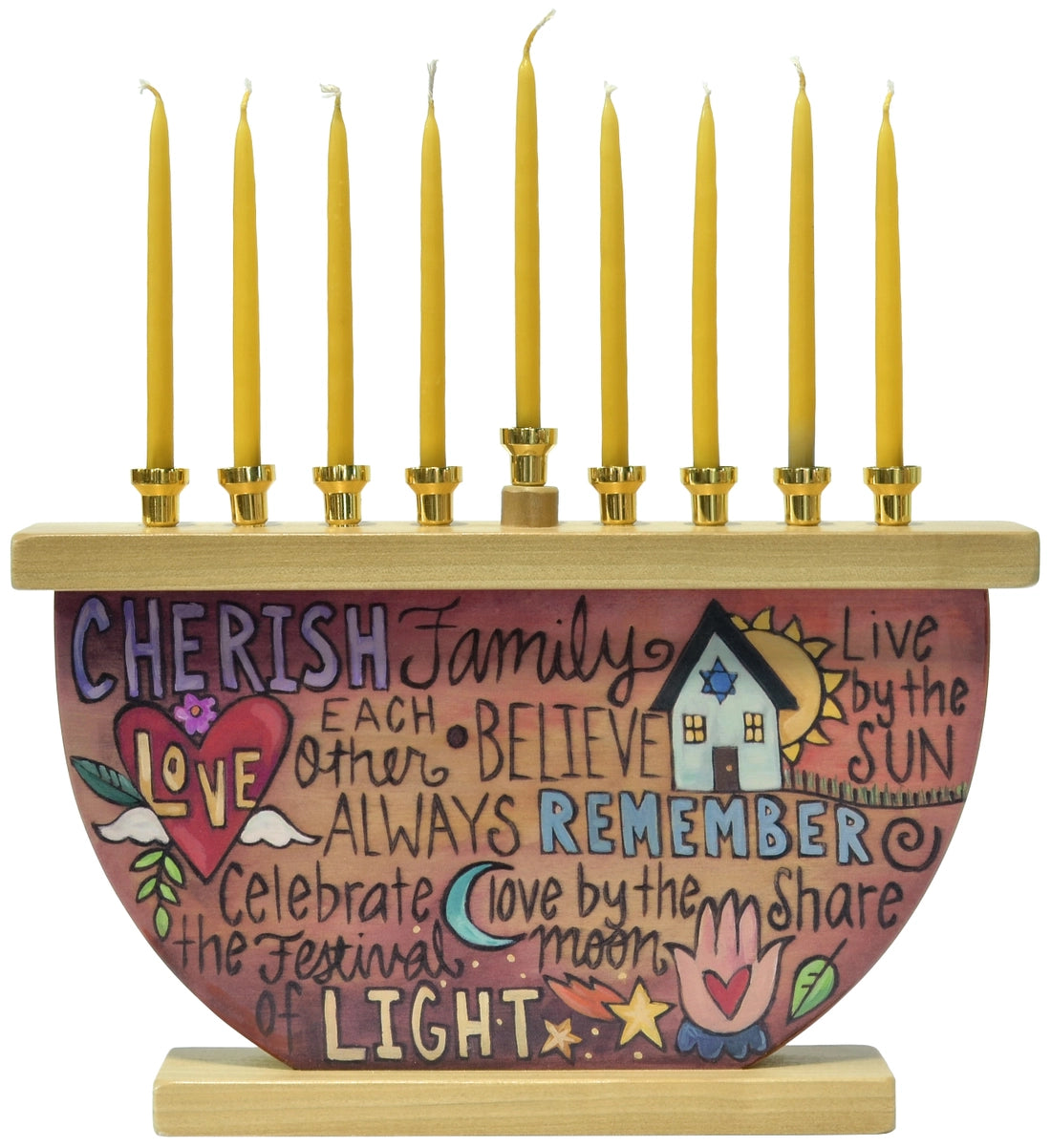 Menorah - "Kindle the Light" by Sticks