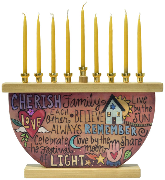 Menorah - "Kindle the Light" by Sticks