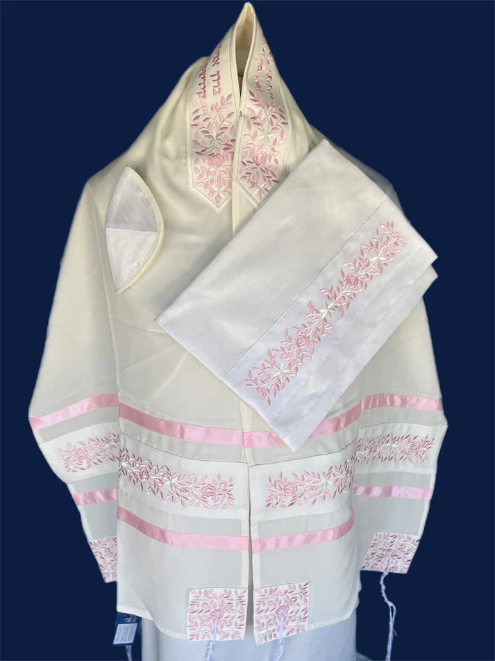 Tallit - Pink Rose