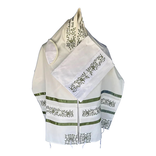 Tallit - Sage Rose