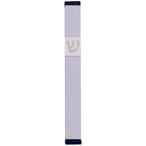 Mezuzah - Silver Shin