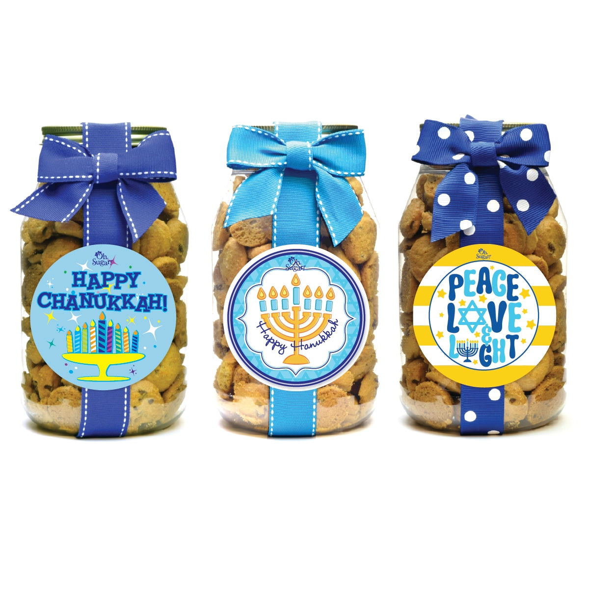Jar of Cookies - Hanukkah (Quart)