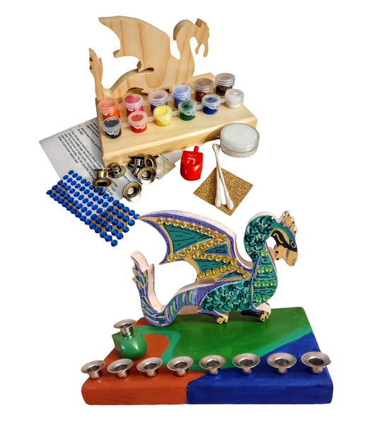 Menorah - DIY Dragon