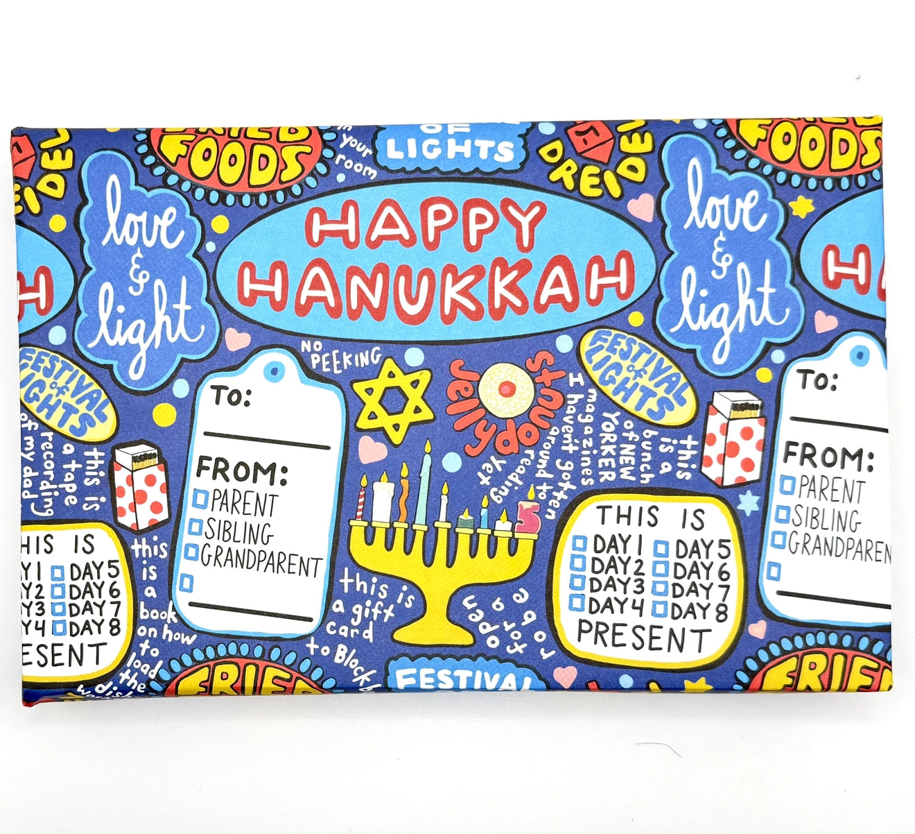 Wrapping Paper - Happy Hanukkah Roll