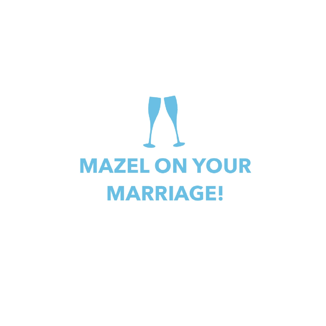 Jewish Wedding Card