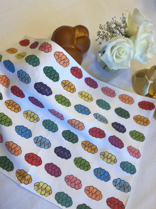 Challah Cover - Rainbow Challahs