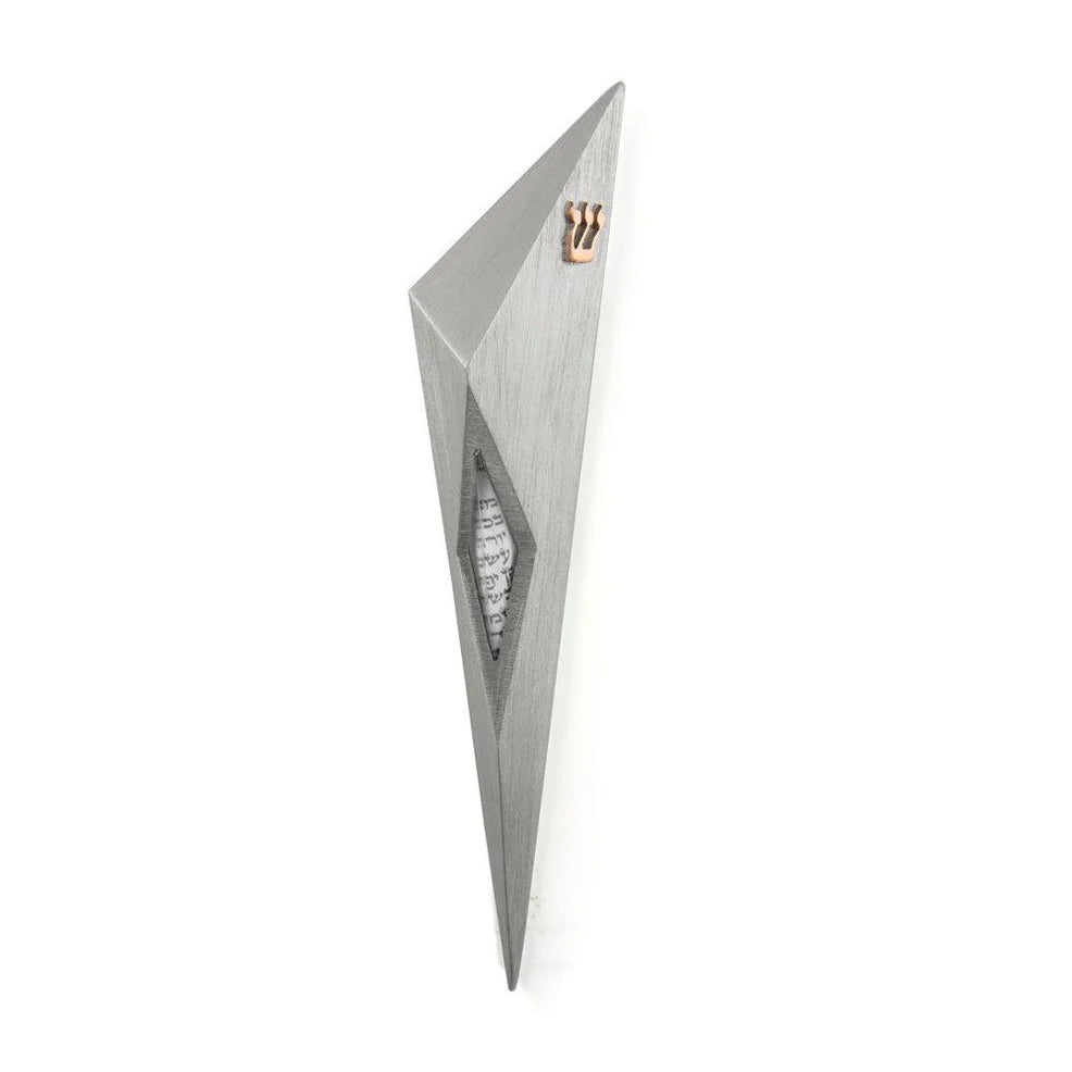 Mezuzah - Sanded Finish with Window