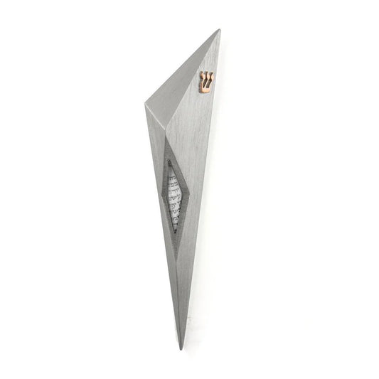Mezuzah - Sanded Finish with Window