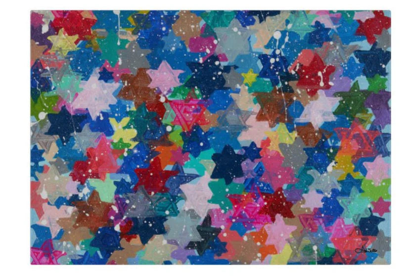 Drip Tray - Jewish Stars Splatter