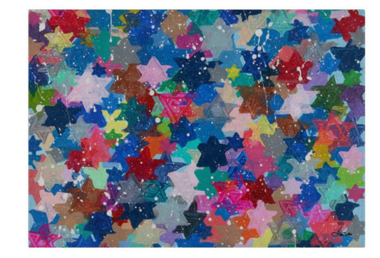 Drip Tray - Jewish Stars Splatter