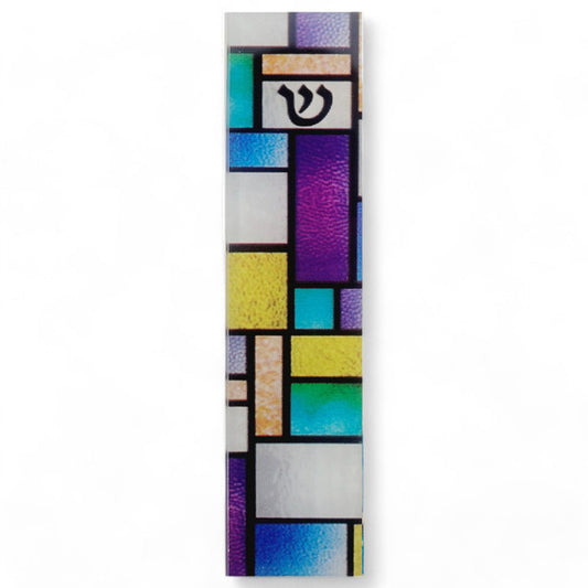 Mezuzah - Stained Glass Art Glass